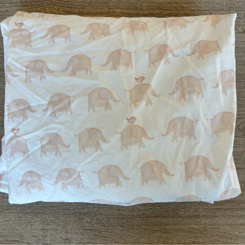 Pottery Barn organic fitted crib sheet